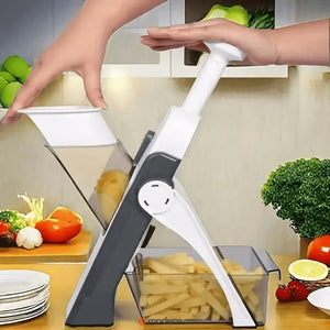 Cortador Mandoline Multifuncional 5 Funções