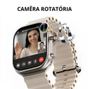 Smartwatch com câmera Giratória chip wi-fi 64GB  Android