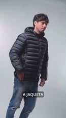 Jaqueta Puffer Blusa Impermeável Para Frio Intenso